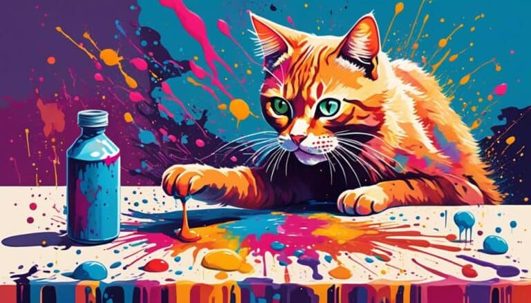 acrylic paints harm cats