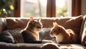 adding cat companions for separation anxiety