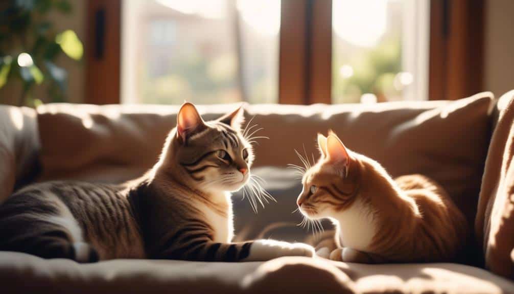 adding cat companions for separation anxiety