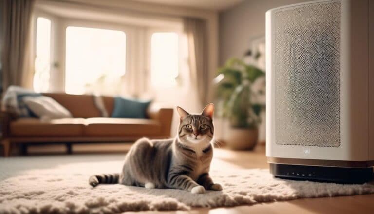 air purifiers and cat safety