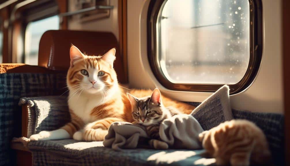 amtrak allows cats onboard