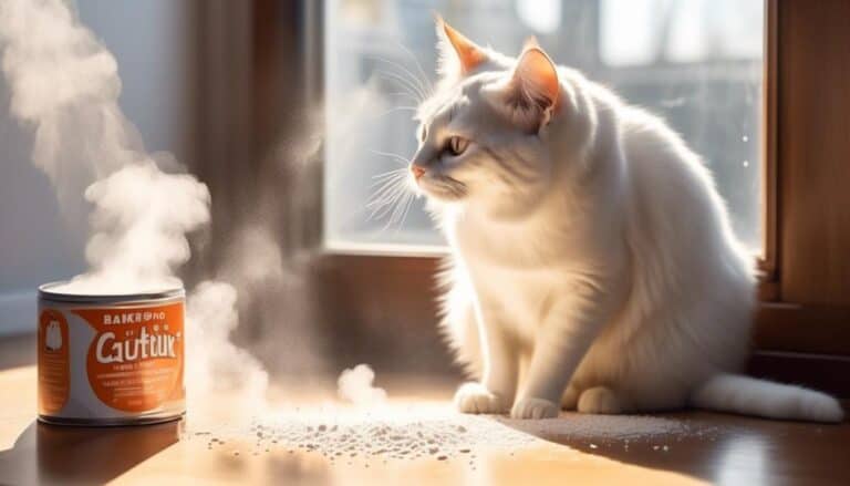 baking soda and cats