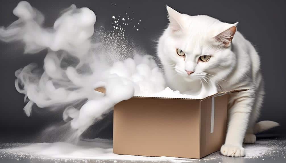 baking soda and cats