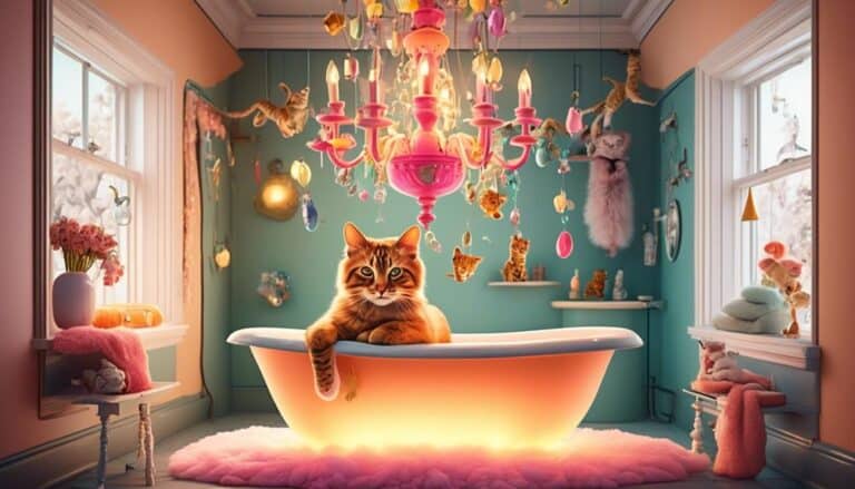 bathtub to cat haven