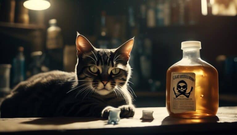 bleach poses risks for cats