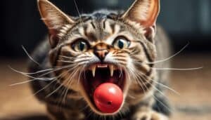 cat aggression and neck biting