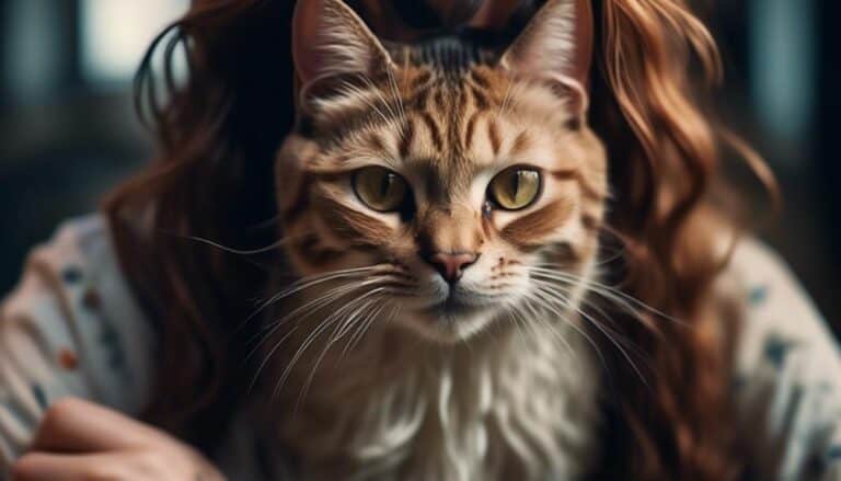 cat hair skin piercing