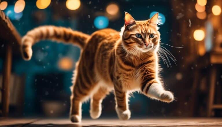 cat s unique sideways movement