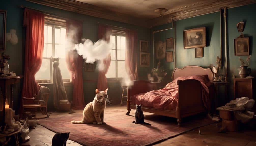 cat spray s overpowering stench