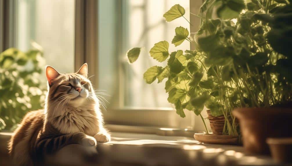 catnip s soothing and intriguing effects