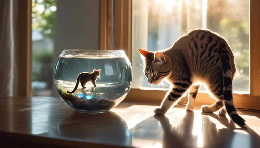cats and water bowl fascination