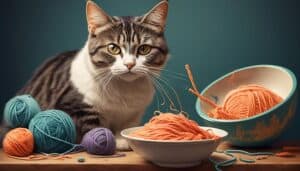cats baffling bowl behavior
