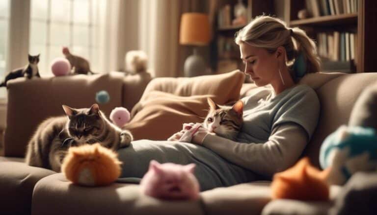 cats can catch human flu