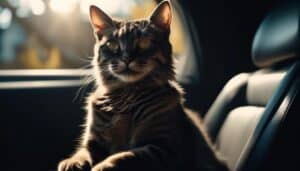 cats car ride anxiety