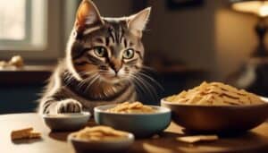 cats love wheat thins