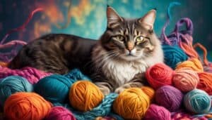 cats obsession with blankets