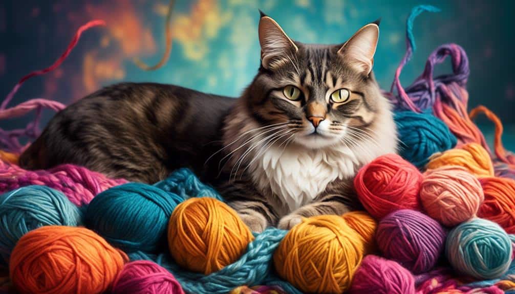 cats obsession with blankets