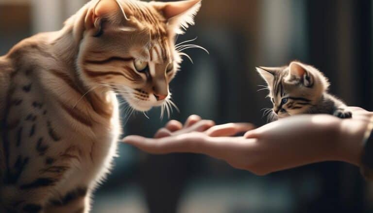 cats resistance to paw handling