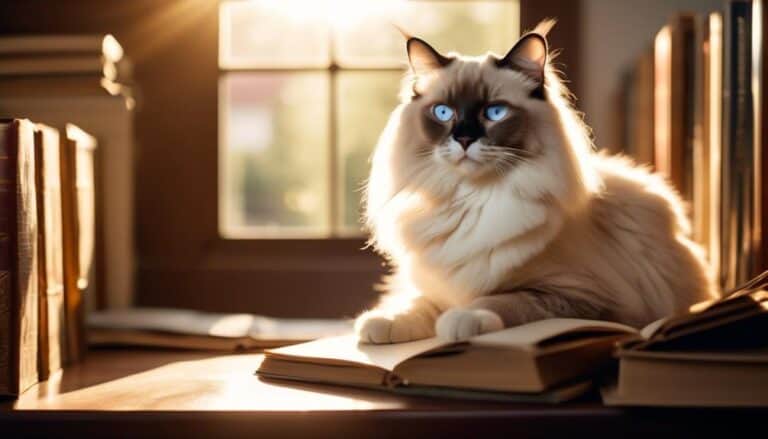 celebrating ragdoll cats intelligence