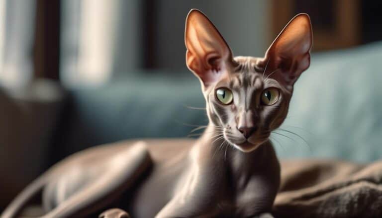 charming oriental shorthair cats