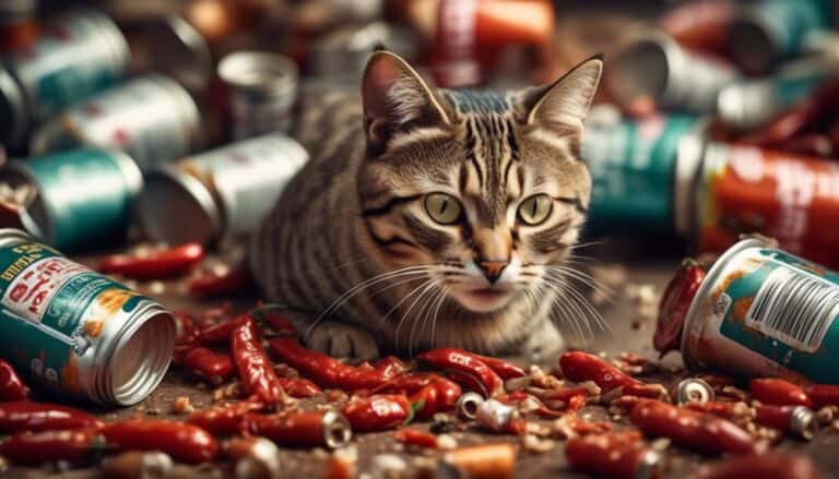 chili beans harmful to cats