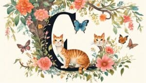 clever cats named with c