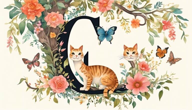 clever cats named with c