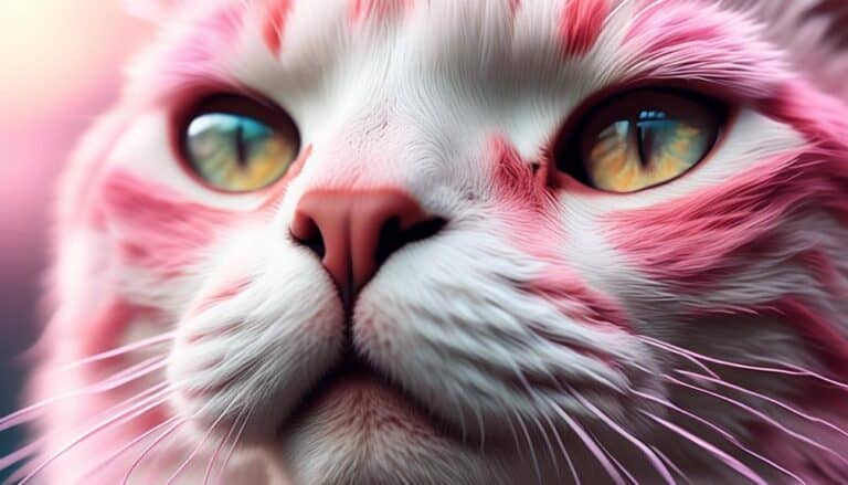 color changes in cat noses