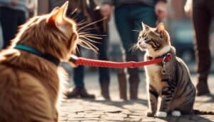 debate over cat leashes