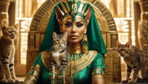 egypt s cleopatra and cats