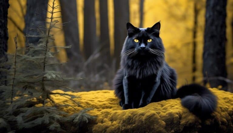 enchanting black smoke maine coon