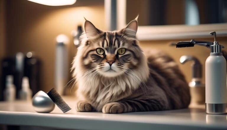 essential cat grooming supplies