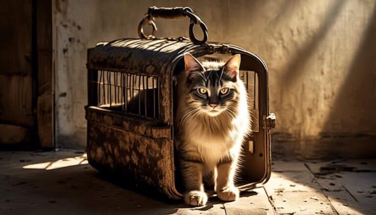feline adventures in cat carrier