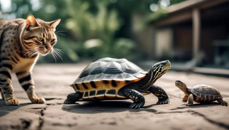 feline and reptile rivalry