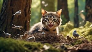 feral cats relocate nests
