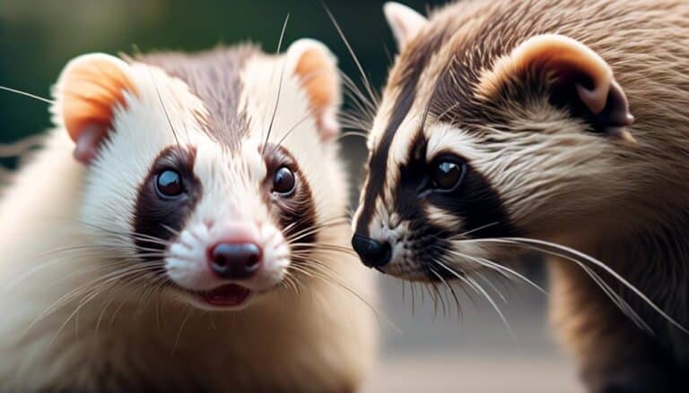 ferret vs cat showdown