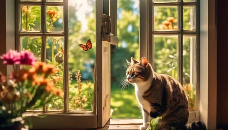 indoor cat to outdoor adventurer