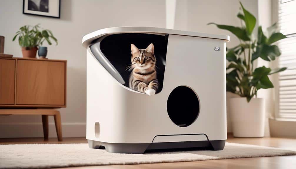 Revolutionary Kitty Go Here Litter Box for Happy Cats