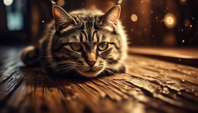 investigating the mystery of cats floor scratching