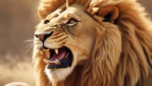lions inability to meow