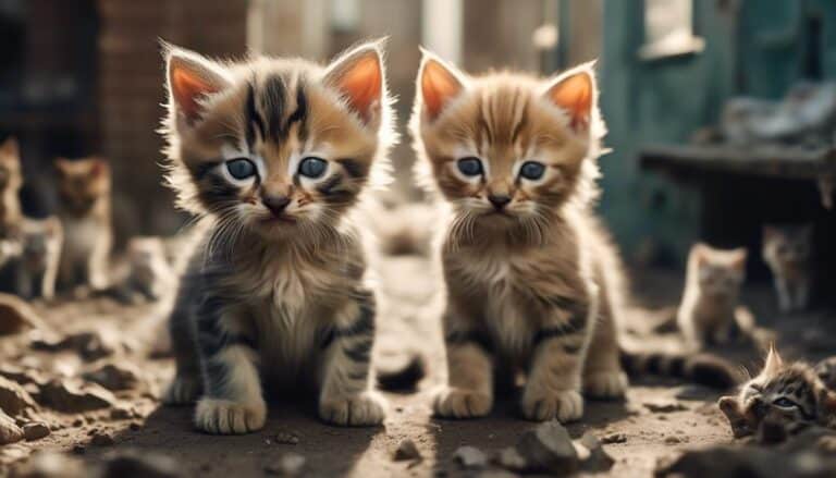 mother cats abandoning kittens