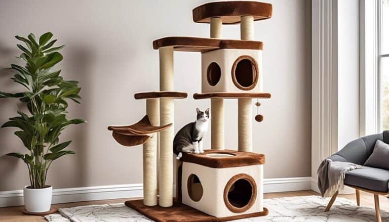 optimal cat tree dimensions