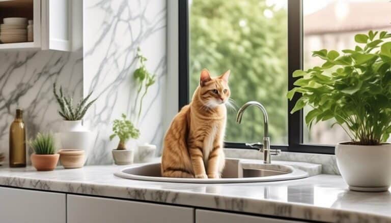 optimal spots for cat s water bowl