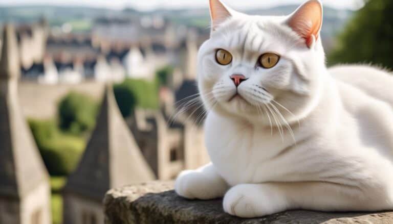 origin of rare white british shorthair
