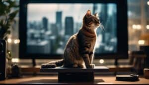 protecting your tv from cats