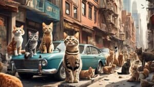 rapid rise in worldwide cats
