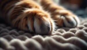 revealing the hidden cat paws