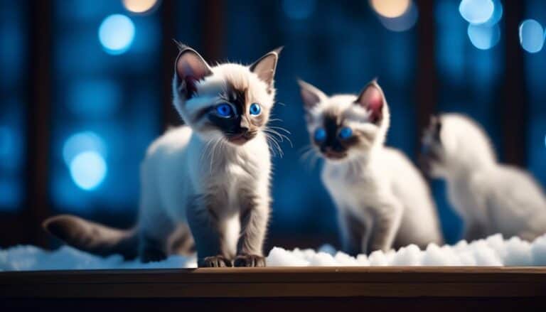 siamese kittens color mystery