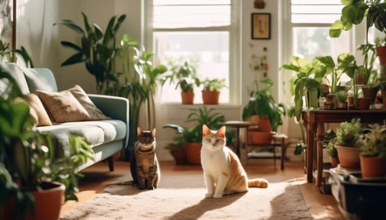 stopping cat spraying odors