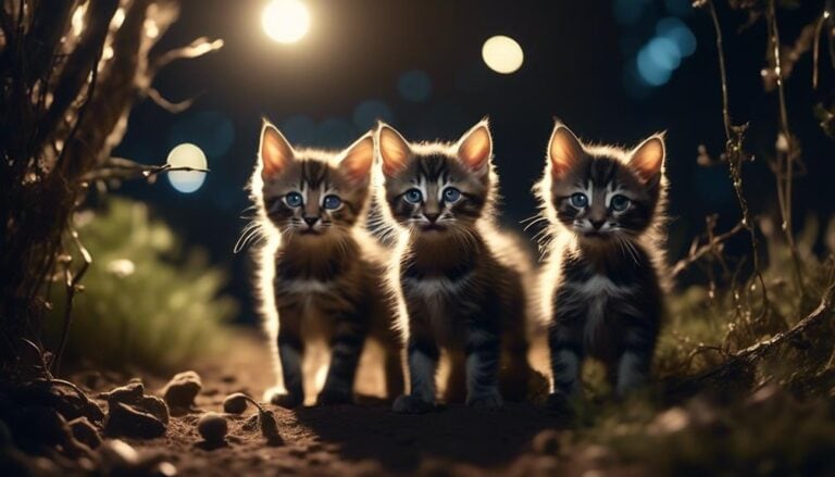 stray kittens navigate survival